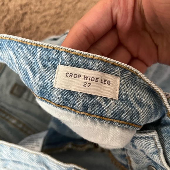 Pacsun crop wide leg jeans - Picture 2 of 4